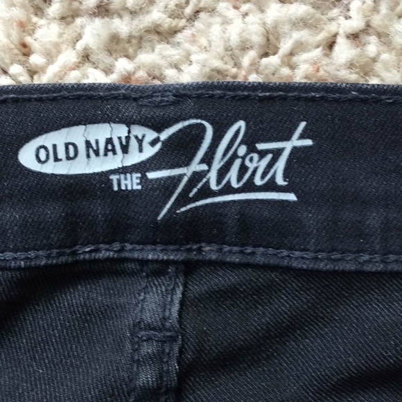 Old Navy The Flirt Black Jeans, Stretch - Picture 2 of 3